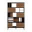 Oscar Solid Wood Geometric Bookcase