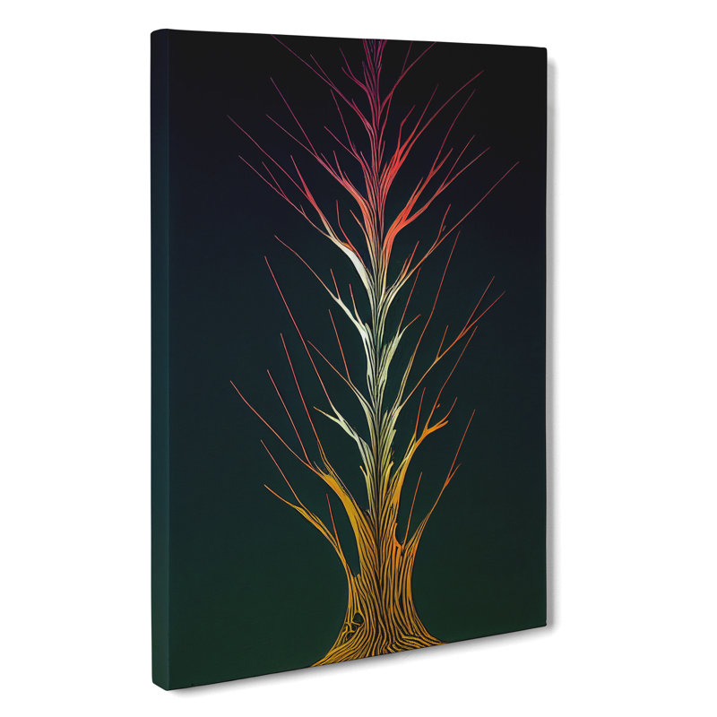 The Bold Tree - Wrapped Canvas Print, 50cm H x 35cm W x 3cm D