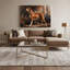 «Dogs Bracco Italiano», art mural sur toile brune-829134026