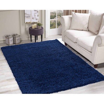 Esterly Solid Colour Shag Area Rug