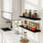2-Piece 9.3" Extra Deep Wood Floating Shelves, Modern Design Wall Mount Display Shelves-384506194-387868340