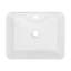 Lavabo vasque 19 po Rennes en blanc brillant