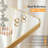 Modern Rectangle Wall Mounted Bathroom Vanity Mirror with Rounded Corners-1237067801-1237067797