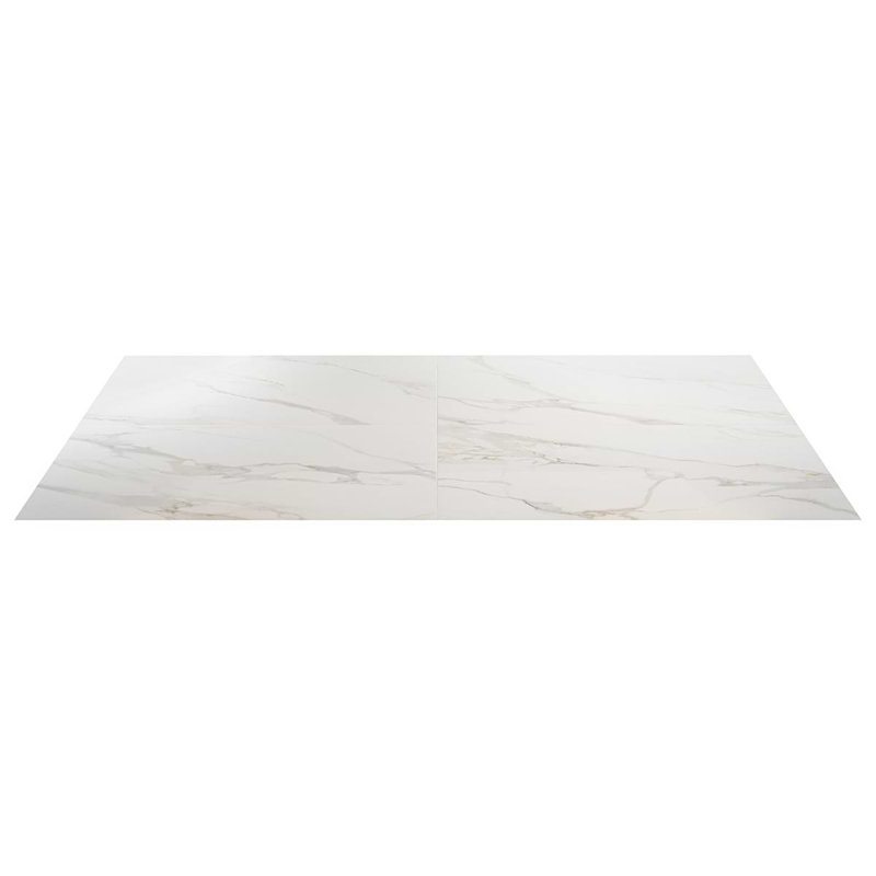 Minera 24x48 Polished Marble Look Porcelain Tile, Aurora Gold