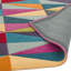 Nar Hand Tufted Wool Pink/Blue/Yellow Rug-25469892
