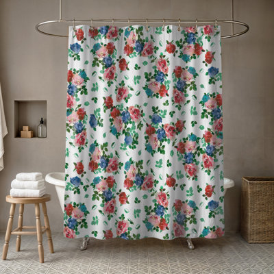 Filleti Floral Shower Curtain