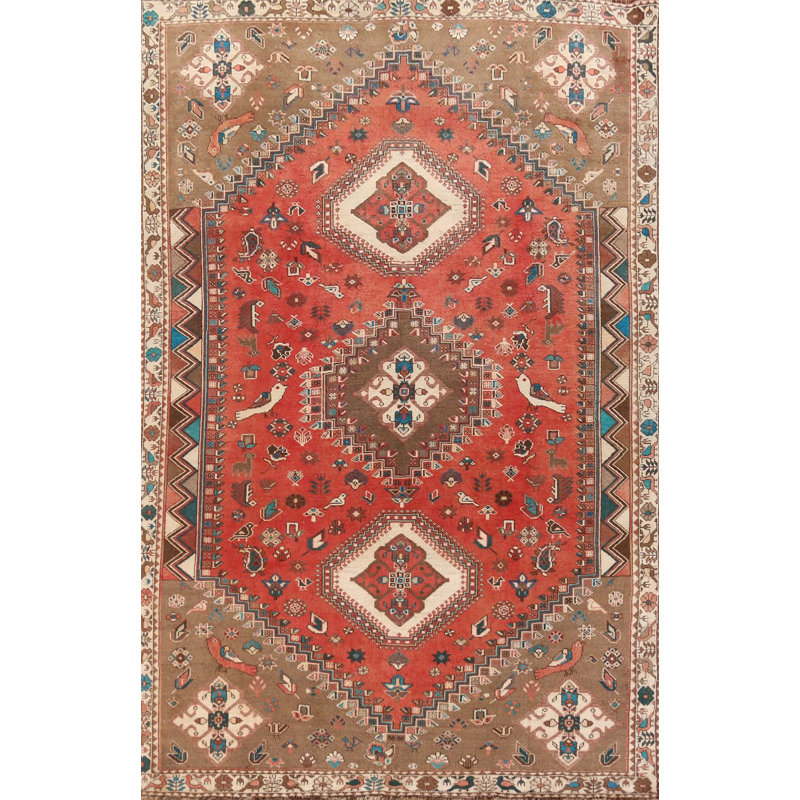 Tapis traditionnel en laine Tribal