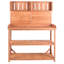 Grande table de rempotage en bois 65 po pour l'extérieur-89638823