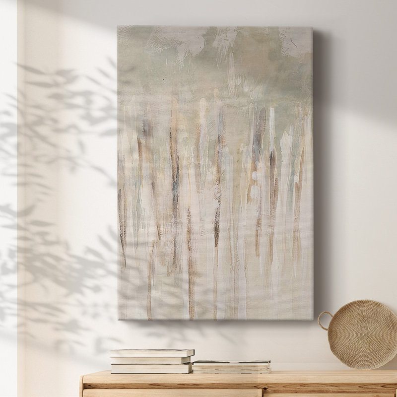 Abstract Thicket I Framed On Canvas Print, 48" H x 32" W