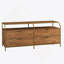 Commode avec tablette ouverte et quatre tiroirs