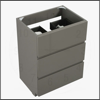 Bathroom Vanity with Triple Drawers WITHOUT basin