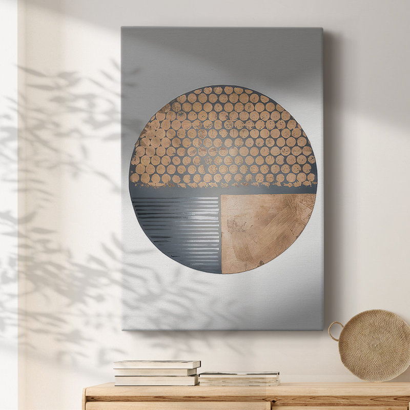 Printed Copper Orbit IV, 27'' H x 18'' W