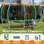 Long trampoline rectangulaire extérieur pour enfants adultes-133674637