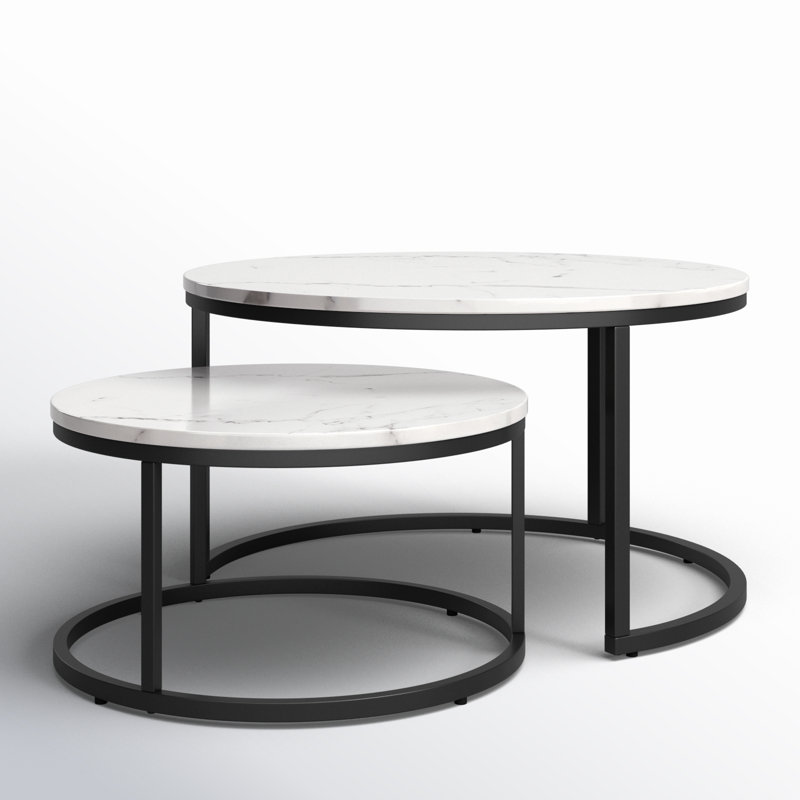 Nesting Coffee Table, Black
