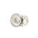Emtek Passage Knobset w/ Rope Rosette and Diamond Glass Knob