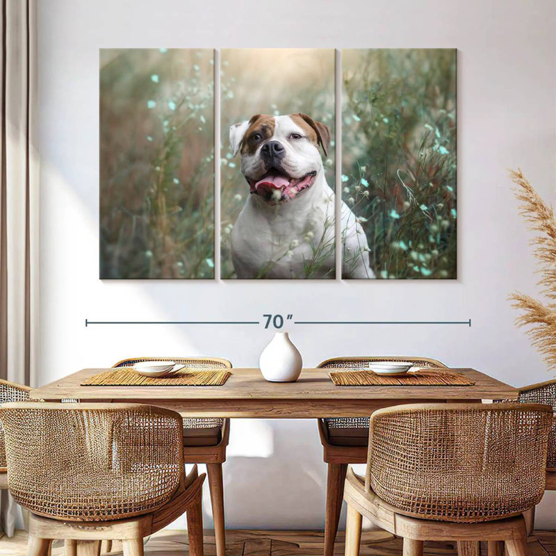 Brampt Nature Dog, 42" H x 65" W