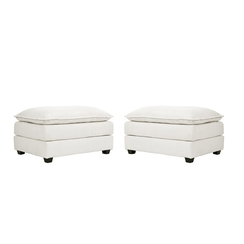 Repose-pieds Eleanore, Beige