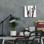 «Bamboo Carre 01» par Pechane, art mural en verre acrylique-2039103594
