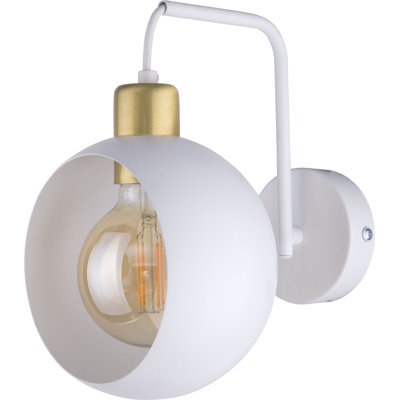 Avelynn Steel (accents) Armed Sconce