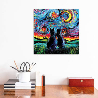 Bless international Building My Empire Dark Skin On Canvas by