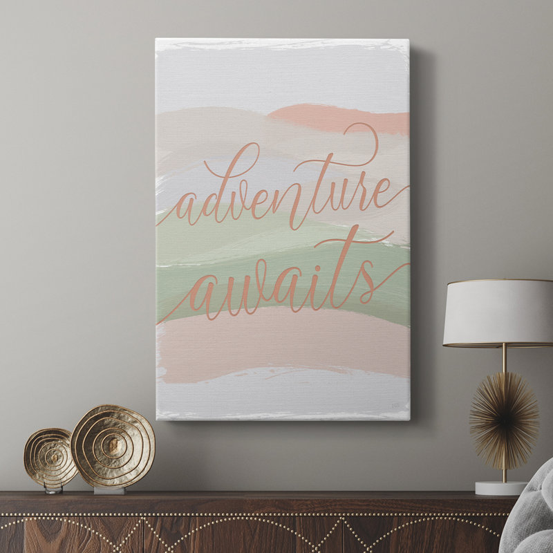 L'aventure vous attend - galerie Cavas sur mesure, H 18 po x l 12 po