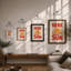 Here Comes The Sun Typography - Framed Print-260495626-260495639
