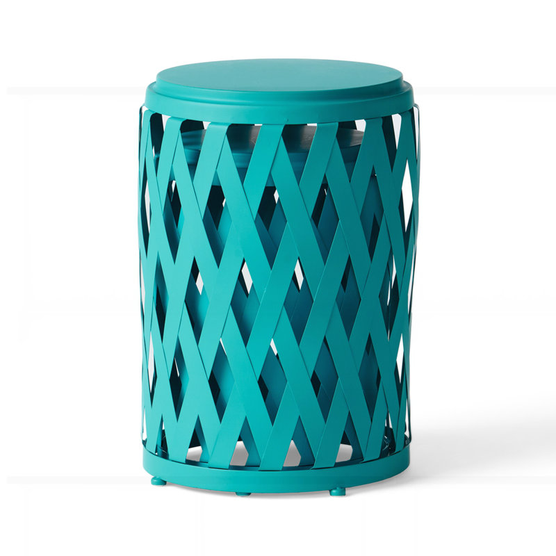 Table d'appoint de patio au design élégant