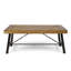 Table basse d'extérieur en bois d'acacia (table basse incluse, sans chaises)