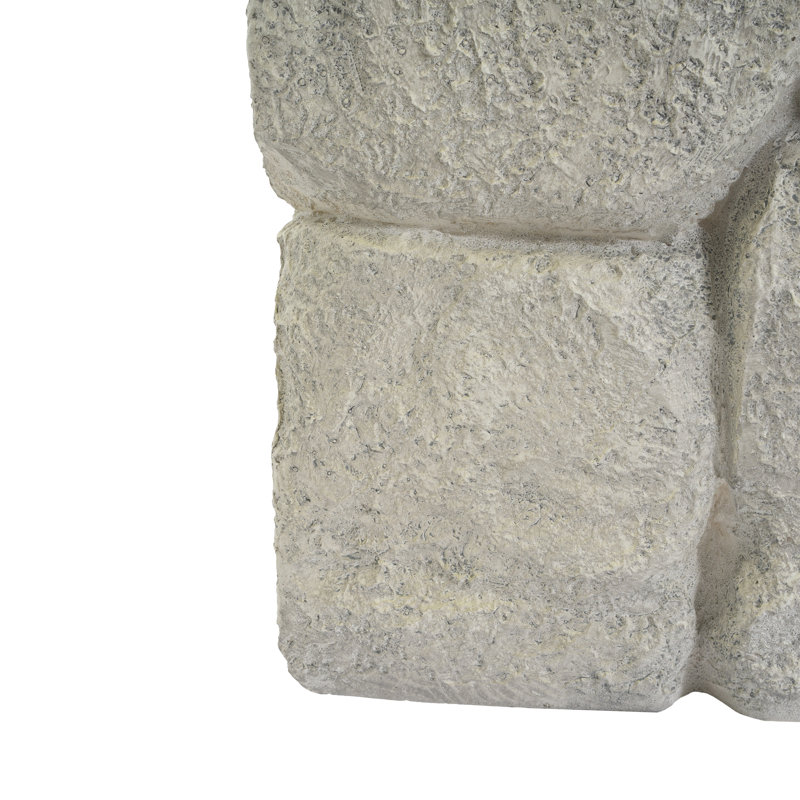 Table d'appoint Arvida, L 14,57 po x P 14,57 po x H 20,08 po, Gris