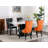 Collection Modern,High-End Tufted Solid Wood Contemporary Upholstered Dining Chair With Wood Legs,Nailhead Trim,2-Pcs Set-2047542990
