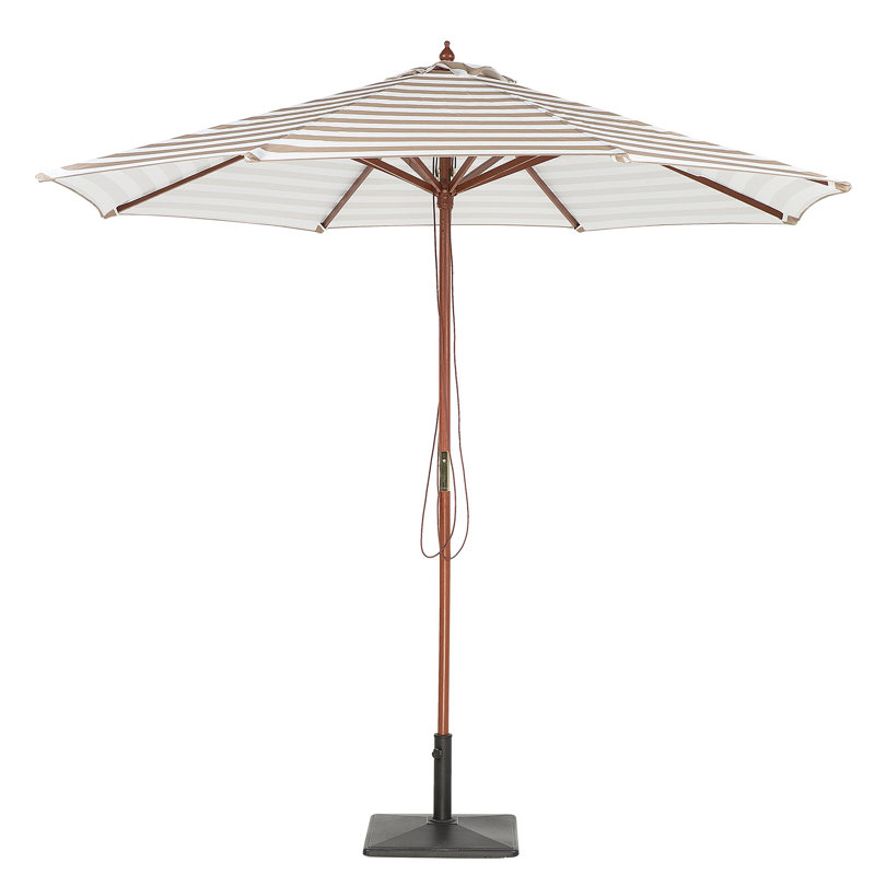 Egbert 260cm Market Parasol, Beige