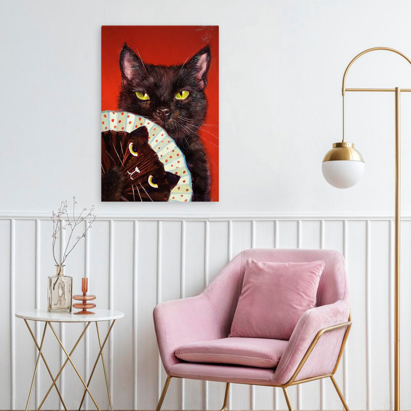 Double Trouble - Humour, chats, humour, art, H 24 po x l 16 po