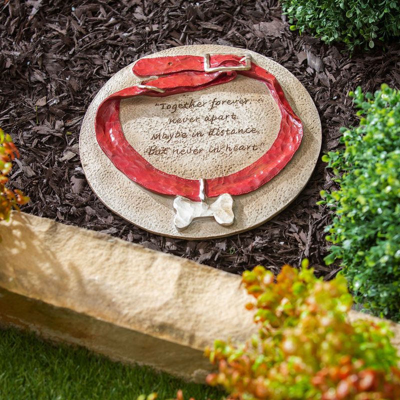 Plaque de jardin à collier