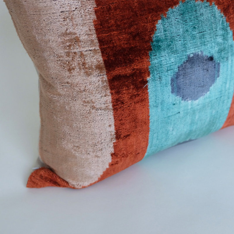 Bensi Silk Square Pillow Cover & Insert