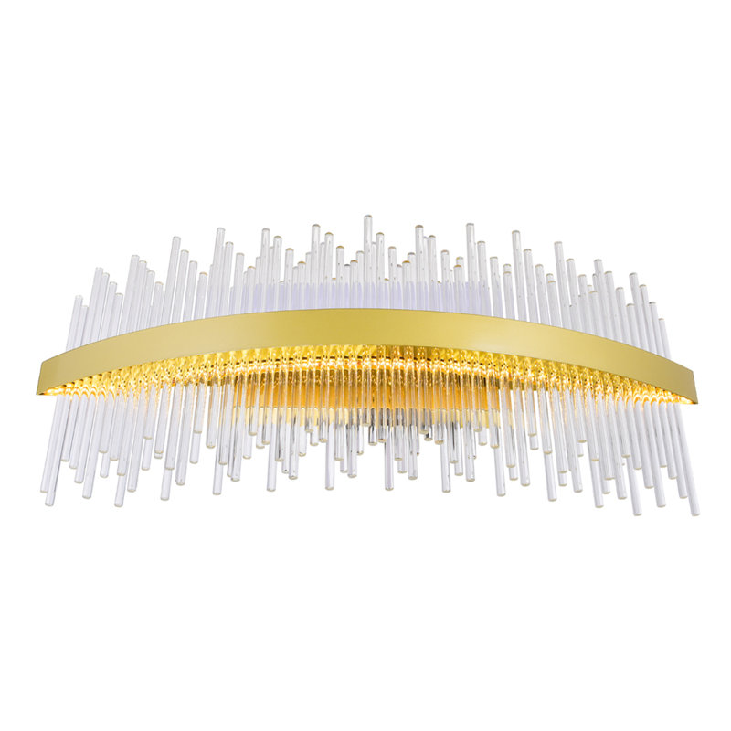 Arwen LED Armed Sconce, 10" H x 32" W x 6" D