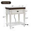 Table de chevet rétro 24 "à deux tons