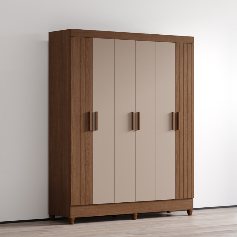 Armoire 65 po en chêne, Chêne / Brun