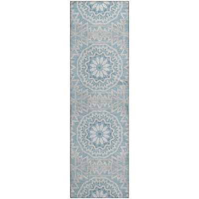 Premium Machine Washable Cerrito Denim Rug