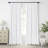 Birglinde Faux Linen Textured Thermal 100% Blackout Curtains for Bedroom Living Room Rod Pocket/Ring Clips-698918110-693244530