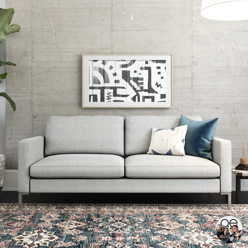 Broche 3 Seater Linen Sofa