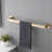 Brushed Gold Bathroom Of 4 Pieces - 304 Stainless Steel, Tarnish , Modern Design For Every Room 4 Accessories, , All Bathrooms-1173234445
