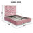 Upholstered Metal Platform Bed-993979596-993979592