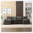 Odas 110.63'' Modular Sofa-1248784165