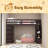 Twin Size Loft Bed With Storage Drawers And Stairs, Wooden Loft Bed With Shelves-1438169664