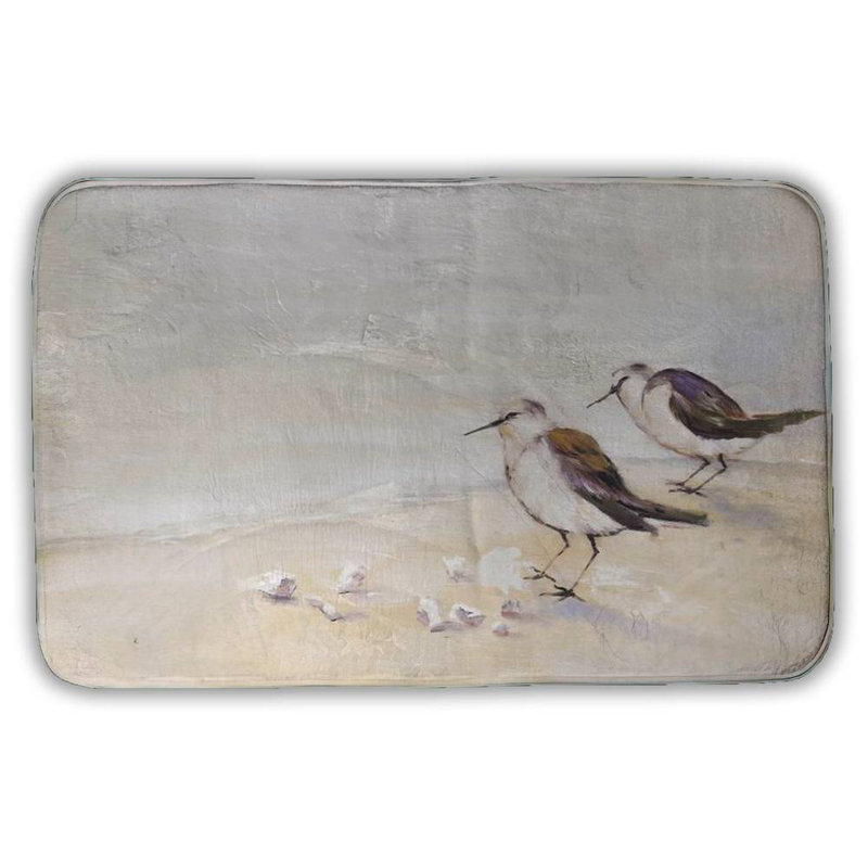 Akilah Microfiber Non-Slip Bath Mat