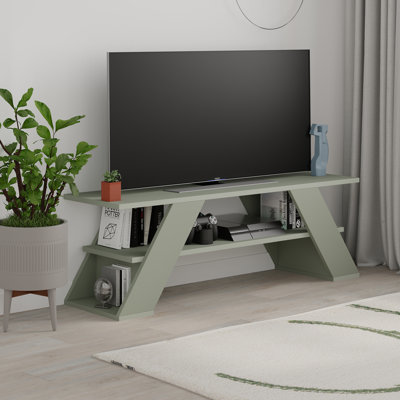Enrico Modern TV Stand 50" TVs with Open Shelf