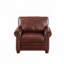 Fauteuil d'appoint en similicuir-195252616