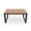 Table basse d'extérieur en métal Townsend, l 23,6 po x P 35,4 po-1997629922