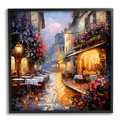 Bistro floral français