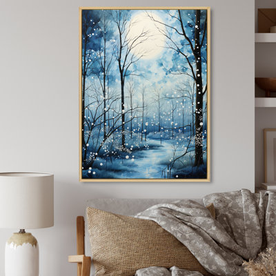 Snow Winters Embrace Pointillism " Snow Winters Embrace Pointillism "